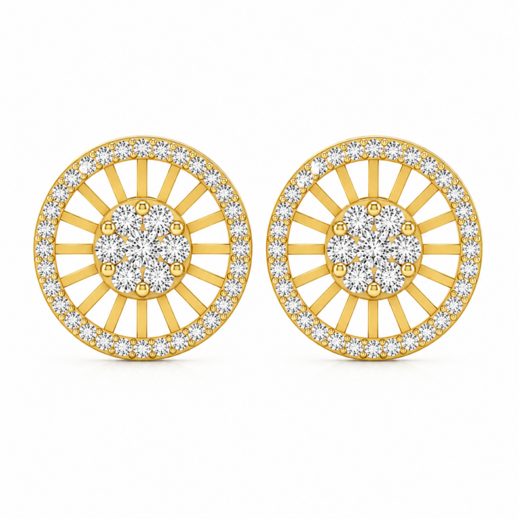Diamond earrings