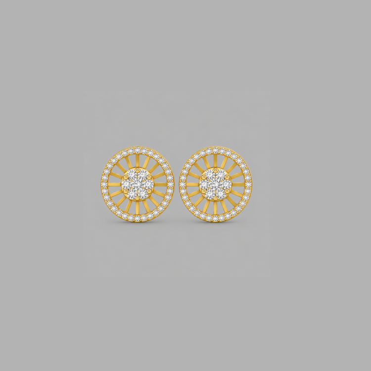 Diamond earrings Diamond earrings