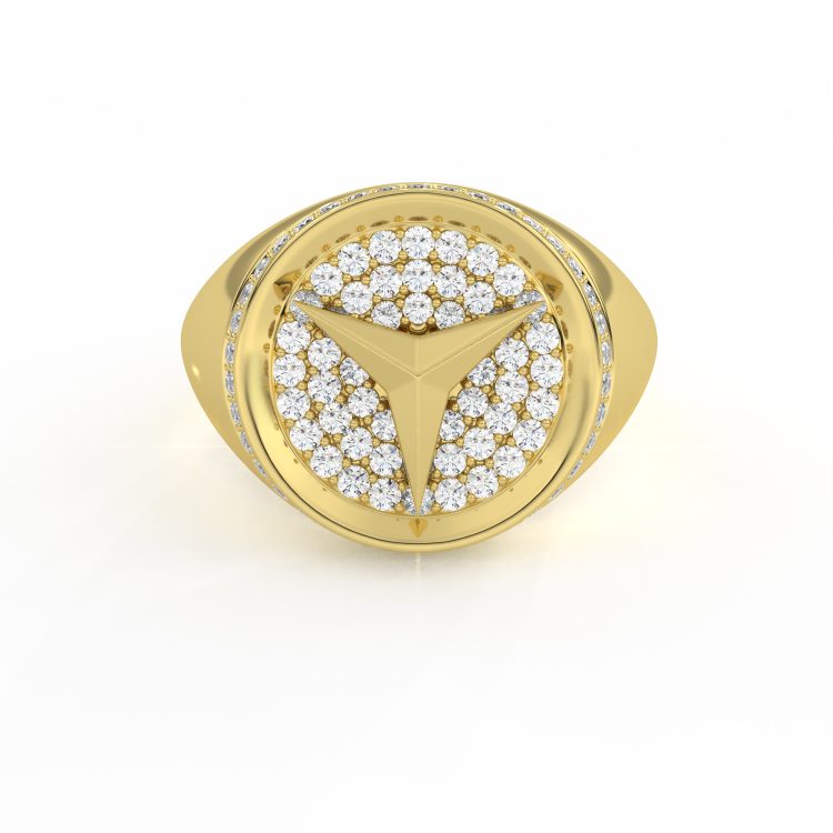 Trinity Crown Diamond Ring