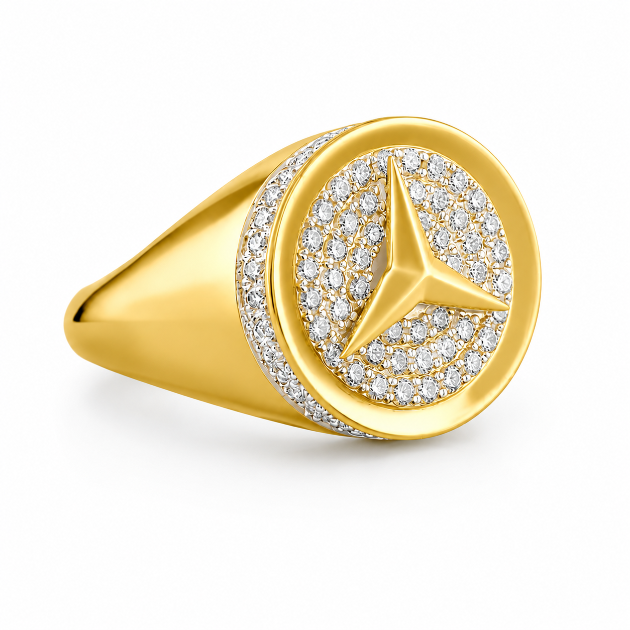 Trinity Crown Diamond Ring