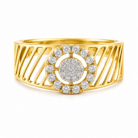 Regal Orbit Diamond Gents Ring