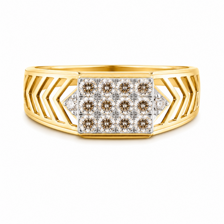 Majestic Valor Diamond Gents Ring