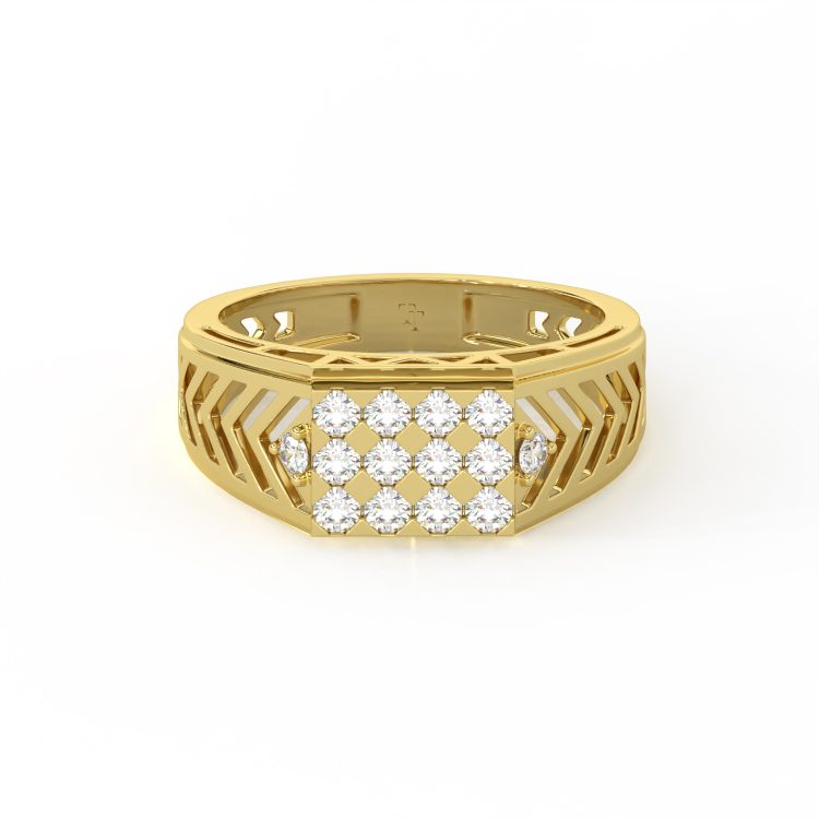 Majestic Valor Diamond Gents Ring