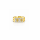 Regal Checkmate Diamond Gents Ring