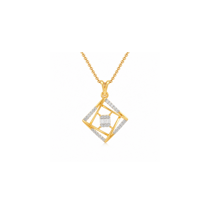 DP26271 Regalia Frame Diamond Pendant
