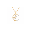 Blossom Aura Diamond Pendant