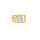 Vanguard Grid Diamond Ring