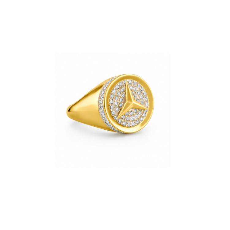 DMR24356M Trinity Crown Diamond Ring