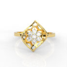 Noor Floral Diamond Ring