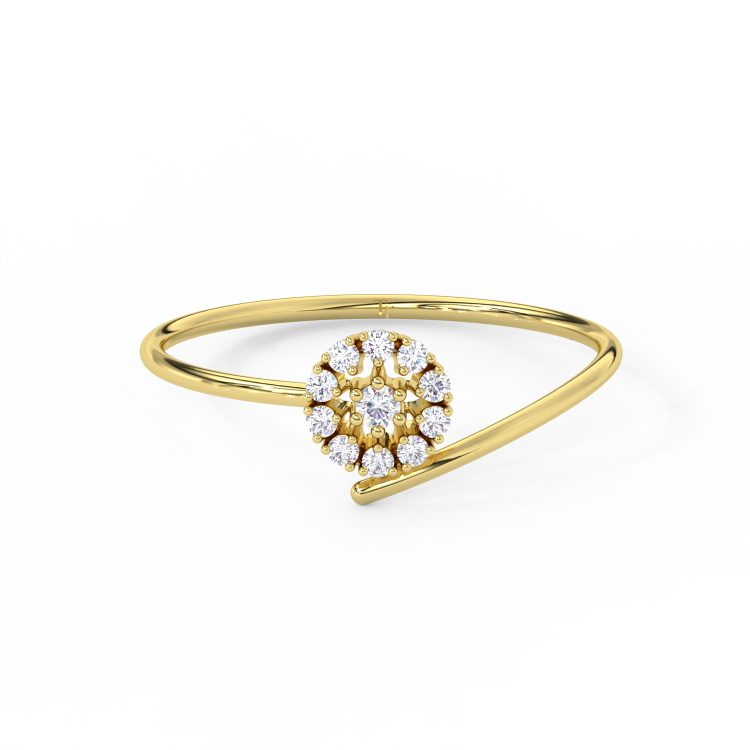💍 Radiant Bloom Diamond Ring 🌼✨