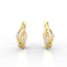 Ethereal Flame Diamond Earrings