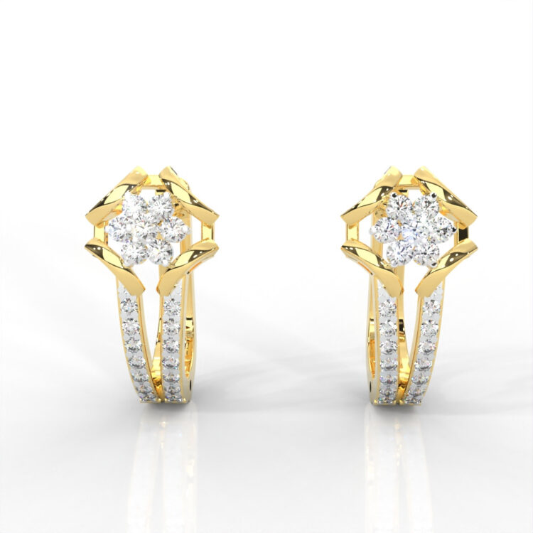 Blossom Radiance Diamond Earrings