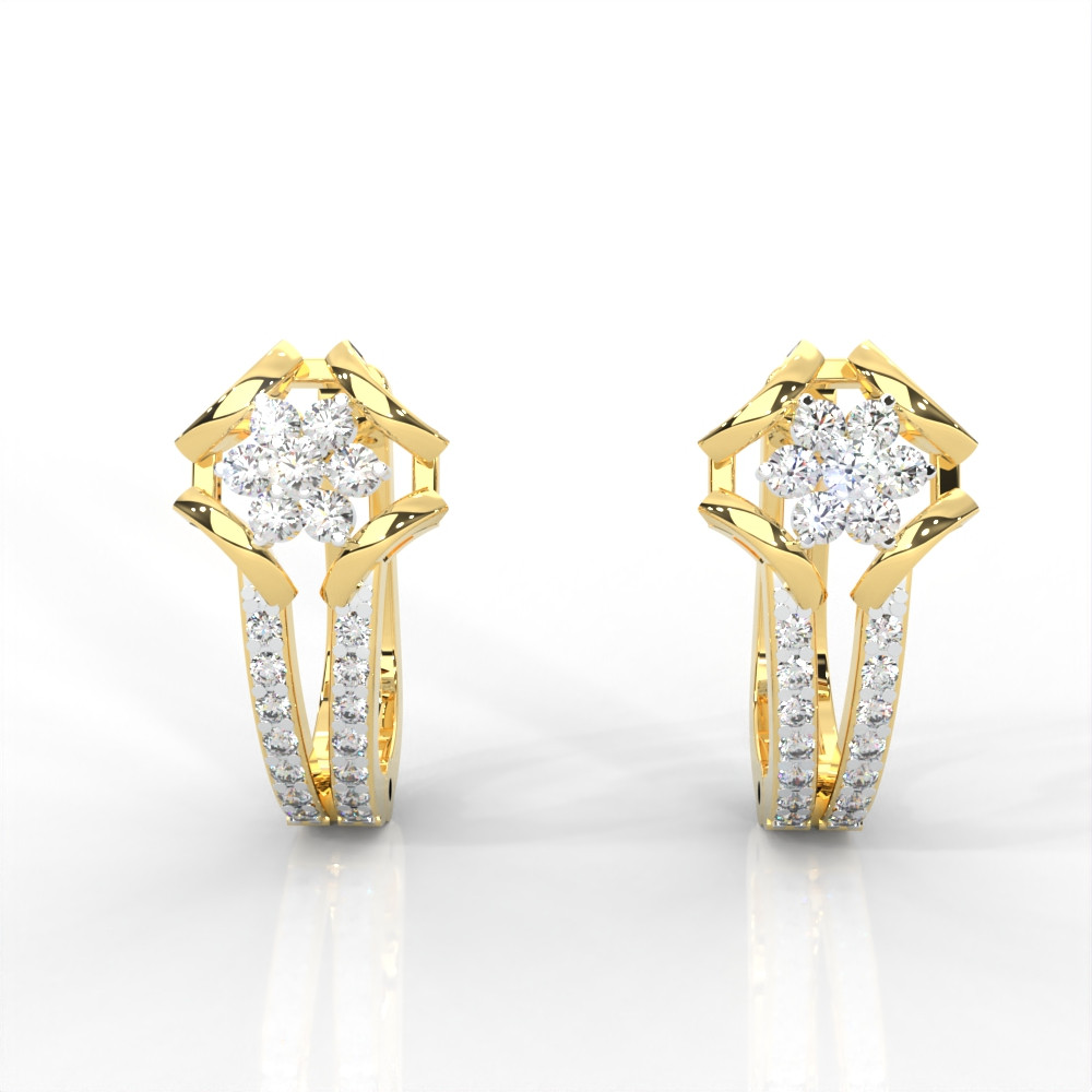 Blossom Radiance Diamond Earrings