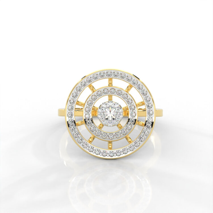 Bloom Aura Diamond Ring