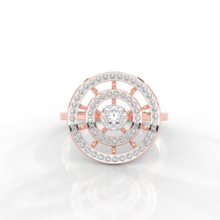 Bloom Aura Diamond Ring