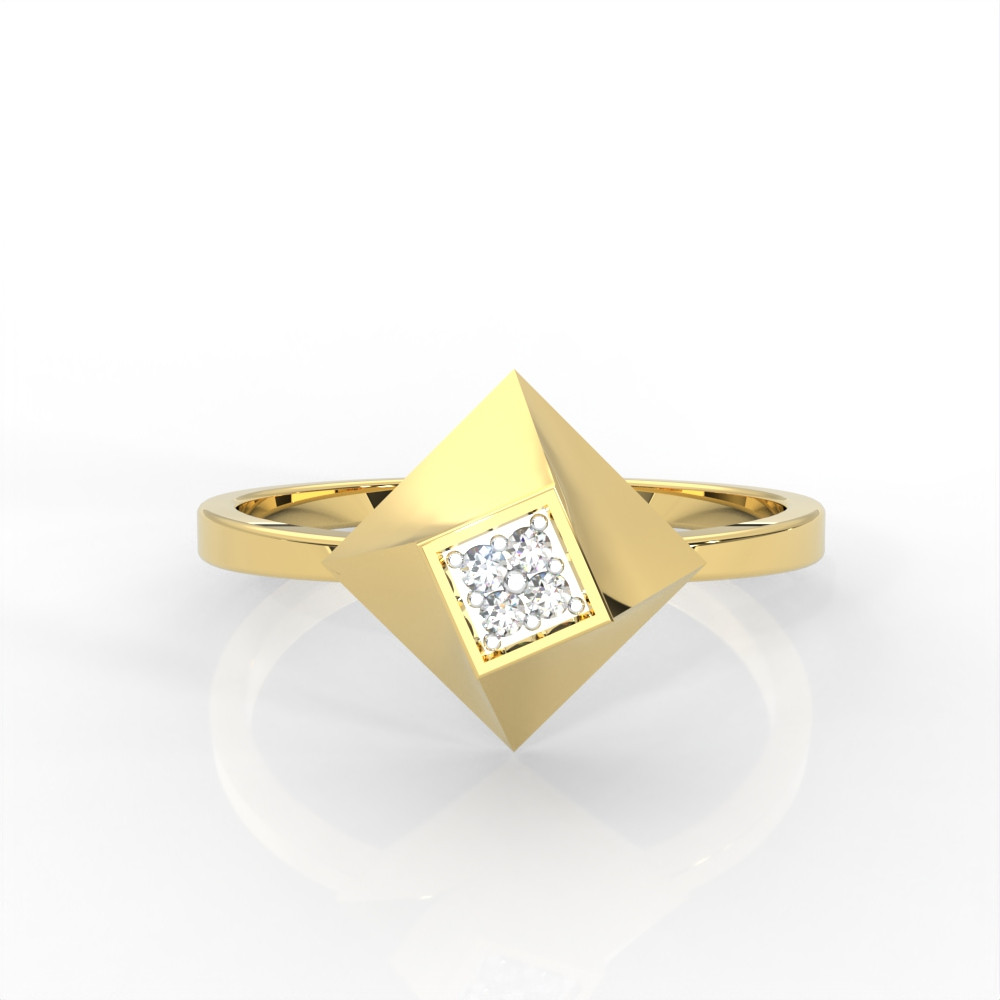 Aurora Prism Diamond Ring