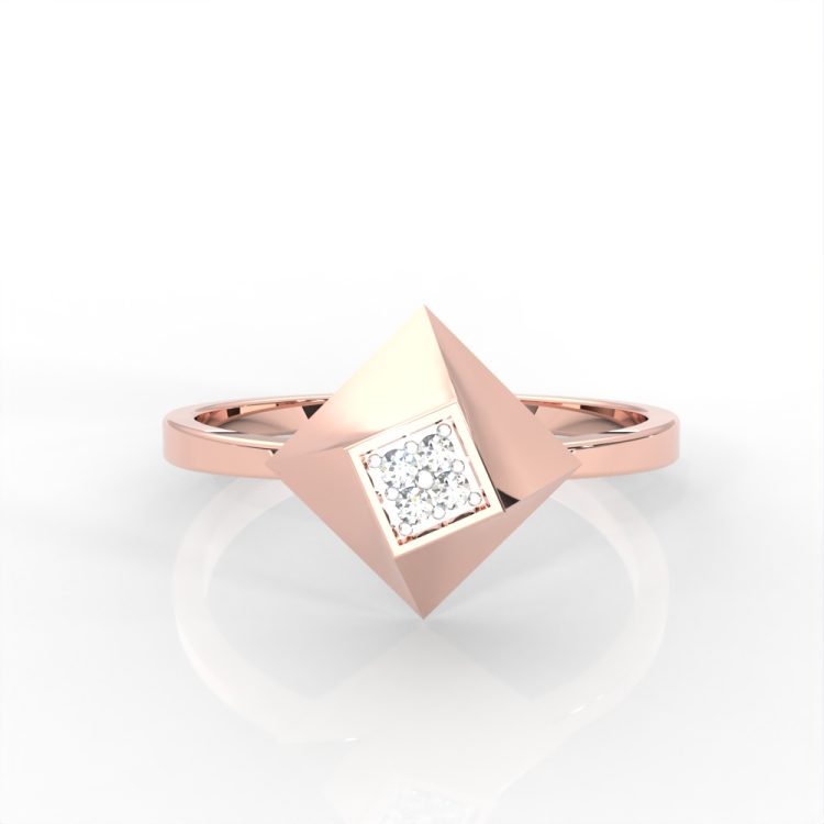 Aurora Prism Diamond Ring
