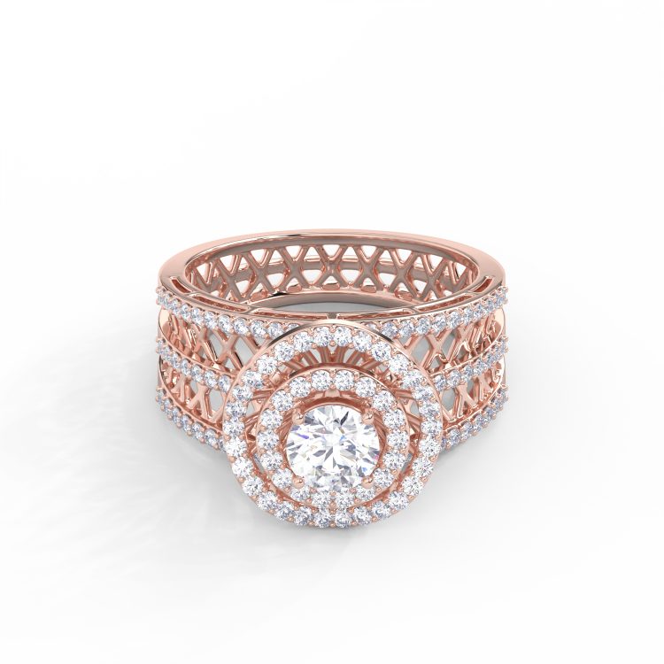 ✨ Celestial Crown Diamond Ring 🌌👑