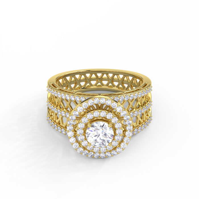 ALR06193 Celestial Crown Diamond Ring