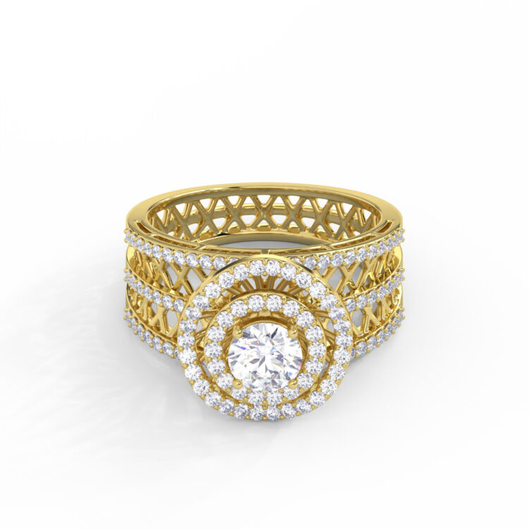 Celestial Crown Diamond Ring