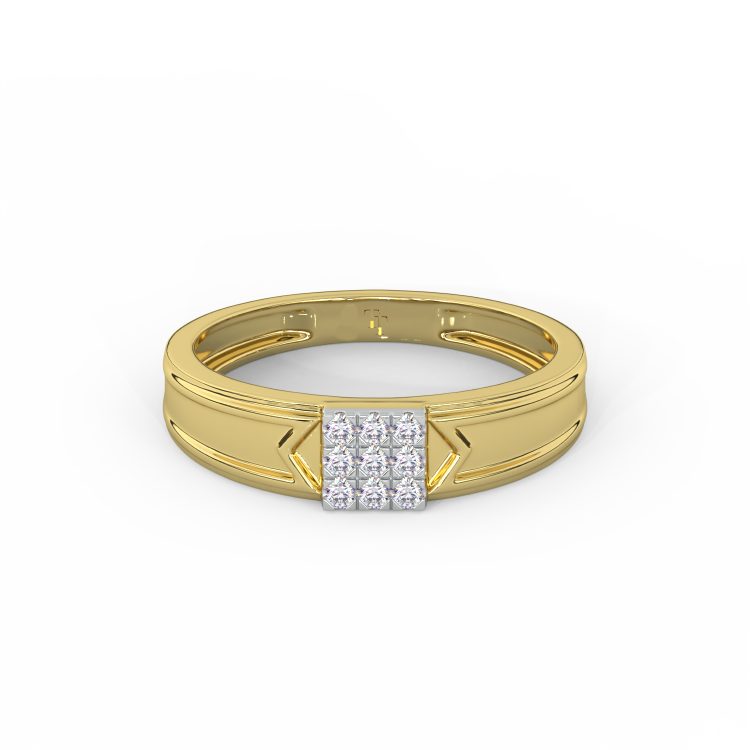 💼 The Valor Square Diamond Ring 💎