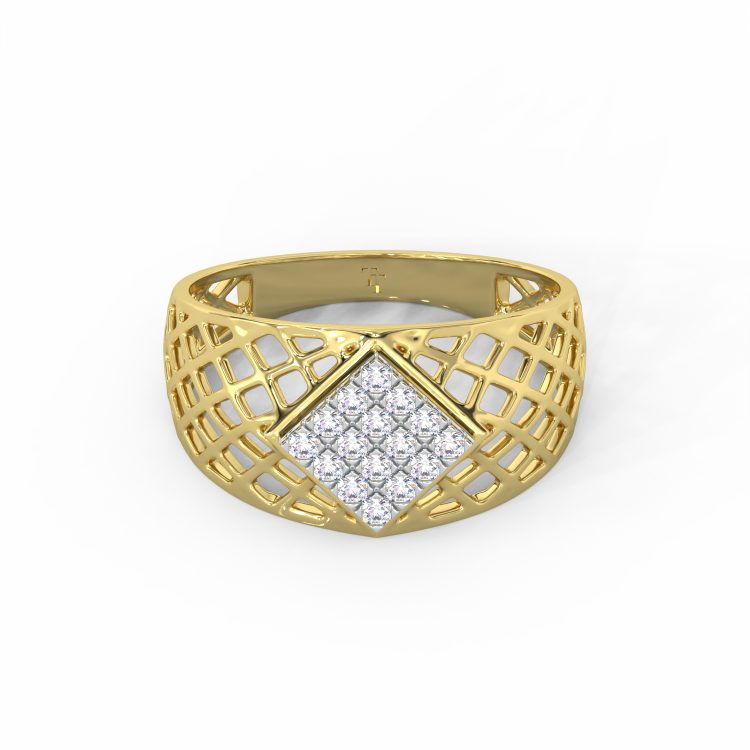 💠 The Imperial Mesh Diamond Ring 🔷
