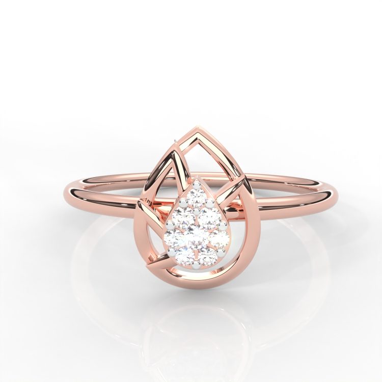 Divine Dew Diamond Ring