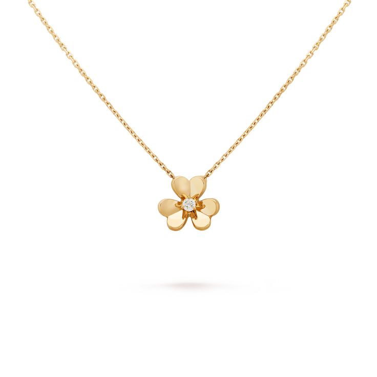 Bloom with Elegance Floral Diamond Pendant