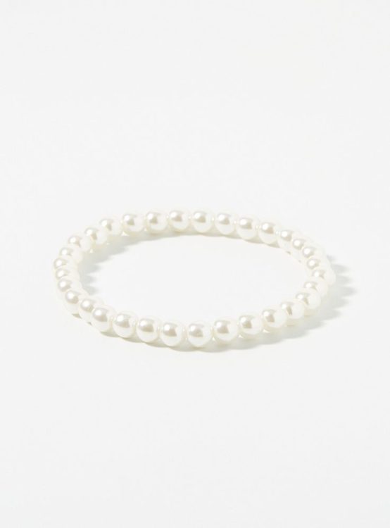 Elegant Pearl Bead Bracelet