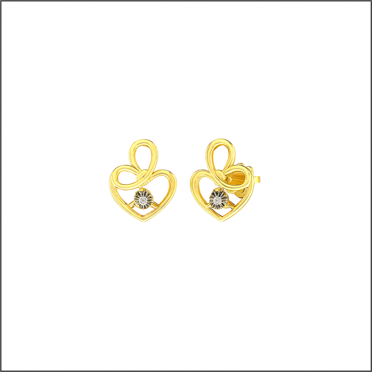 Hridaya Bloom Diamond Studs