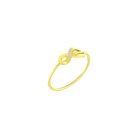 Eterna Knot Diamond Ring