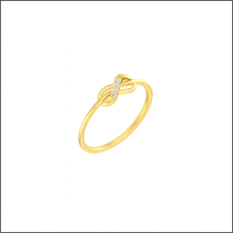 Seréna Knot Diamond Ring