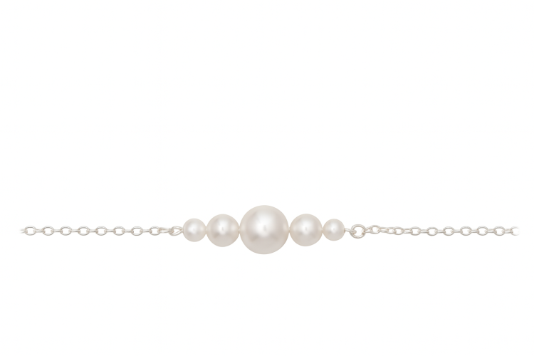 Classic Graduated Pearl Bracelet