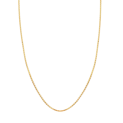 'The Delicate Cube' Box Chain