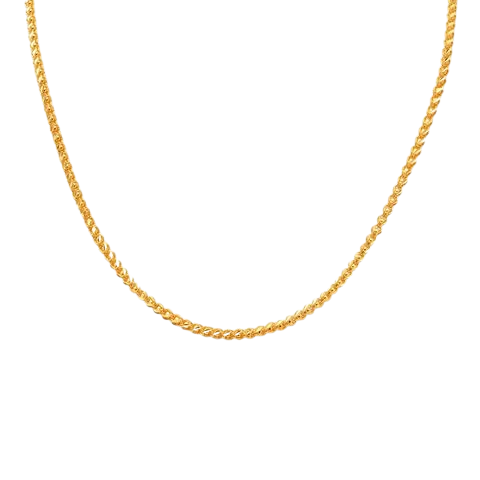 'The Golden Weave' Wheat Chain