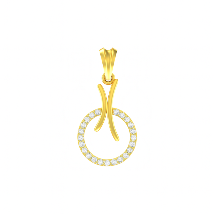 Circle of Elegance Diamond Pendant