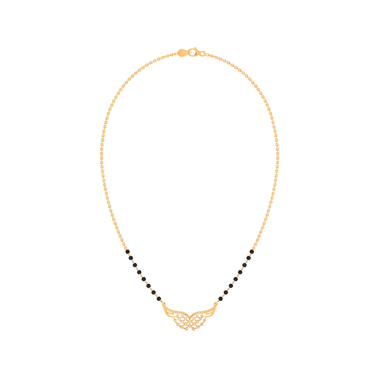 Divine Wings Diamond Mangalsutra