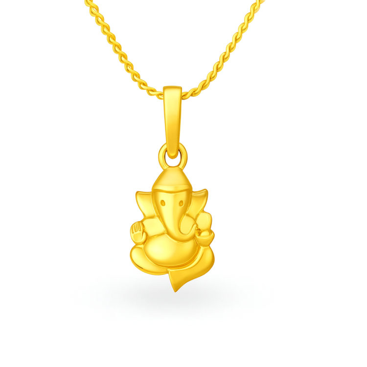 Benevolent Ganesha Charm Pendant
