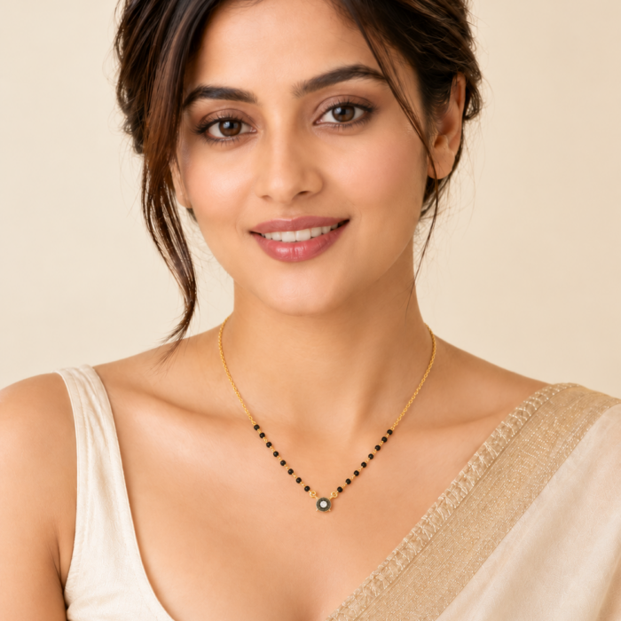 DMS46111T Eternal Aura Diamond Mangalsutra