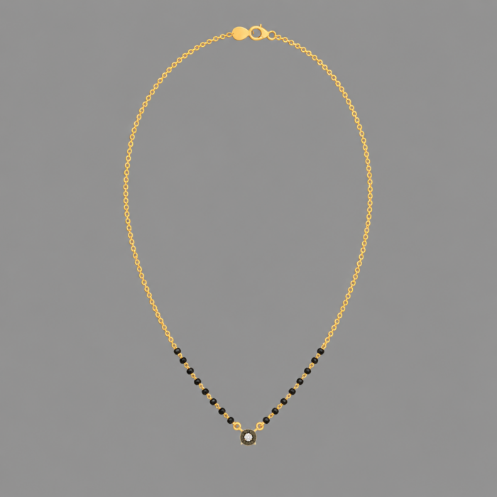 DMS46111T Eternal Aura Diamond Mangalsutra