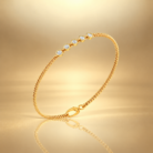 Diamond Droplet Elegance Bracelet