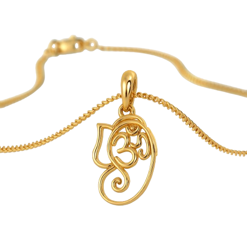 Spiritual Flow Ganesha-Om Pendant