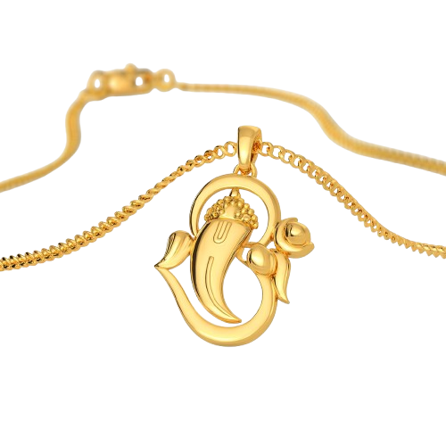 Divine Blessings Ganesha-Om Pendant