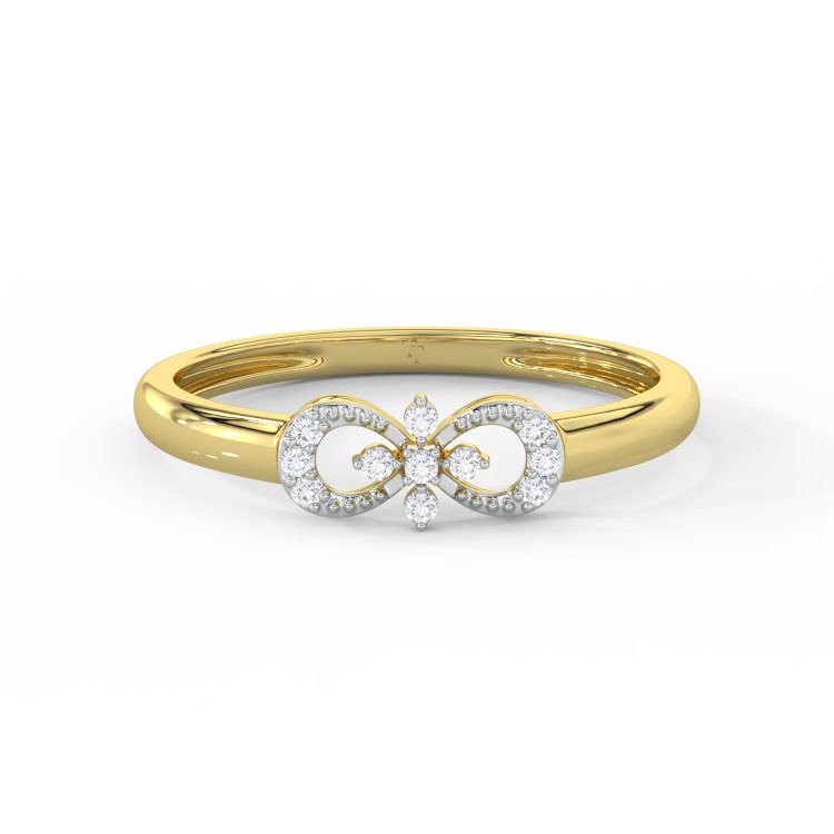 Endless Flutter Diamond Ring