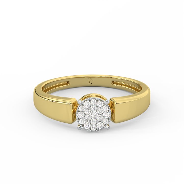 Dazzling Solitaire Illusion Ring