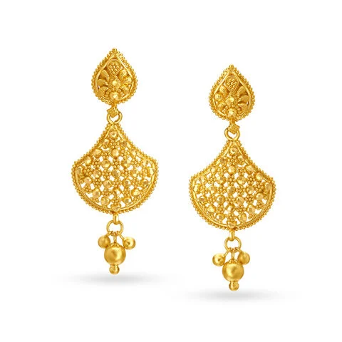 Heritage Filigree Drop Earrings