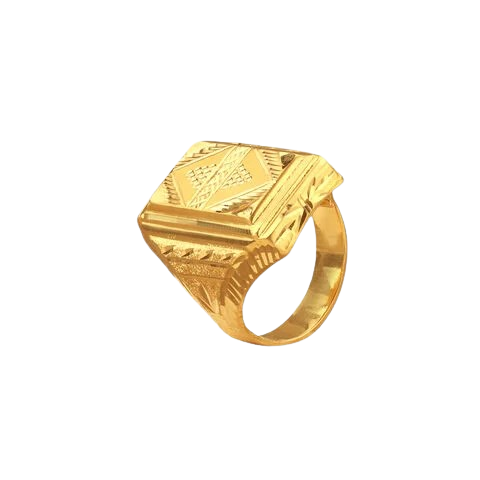 Regal Heritage Gold Signet Ring