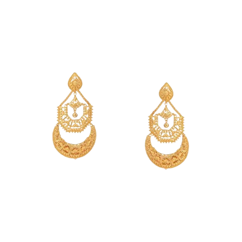Heritage Chand Bali Drop Earrings