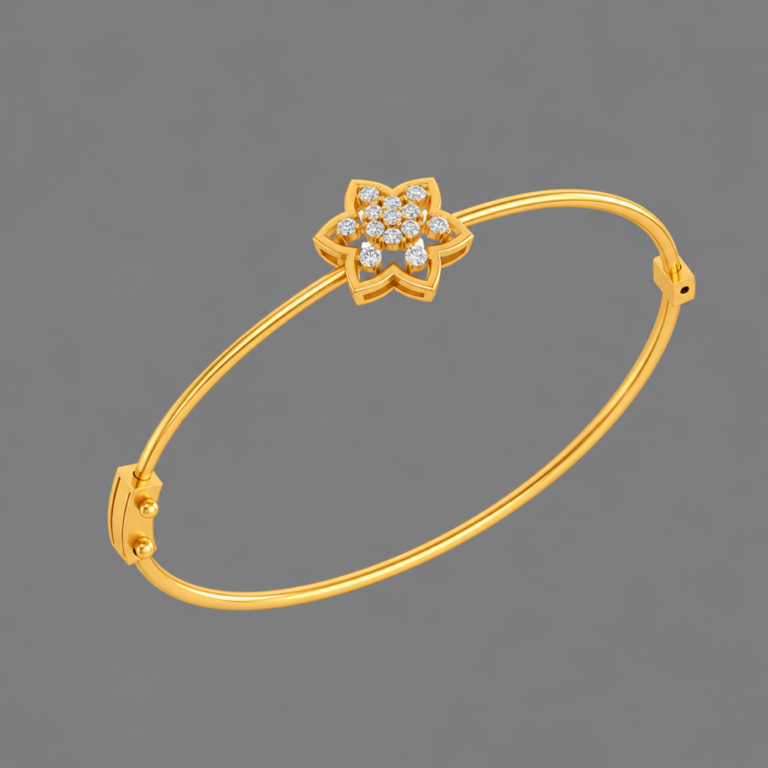 LBR-803 Dazzling Daisy Diamond Bracelet