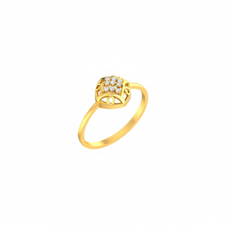Vintage Filigree Diamond Ring